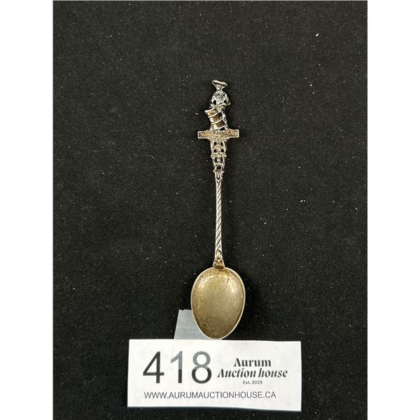 Figural Top Sterling Spoon