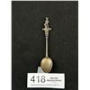 Image 1 : Figural Top Sterling Spoon