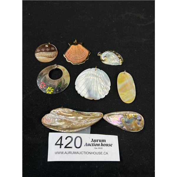 Collection of Mother of Pearls  Jewelry