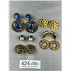 Image 1 : Collection of Vintage Pairs of Clip on Earrings