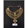 Image 4 : Exquisit Huge Gold Tone w/ Stones Necklace