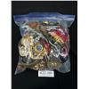 Image 1 : Large Bag w/ Lot of Misc Jewelry + Parts