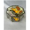 Image 5 : Pair of Lovely Stained Glass Jewelry/Trinket Boxes