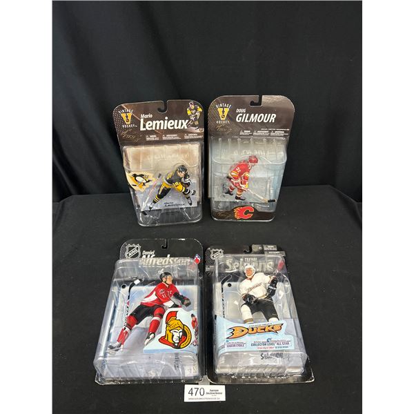4 McFarlens NHL Action Figures, Still Sealed in Package