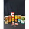 Image 1 : Large Lot of Vintage Tobacco Tins