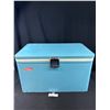 Image 1 : Vintage Blue 1970s Coleman Cooler