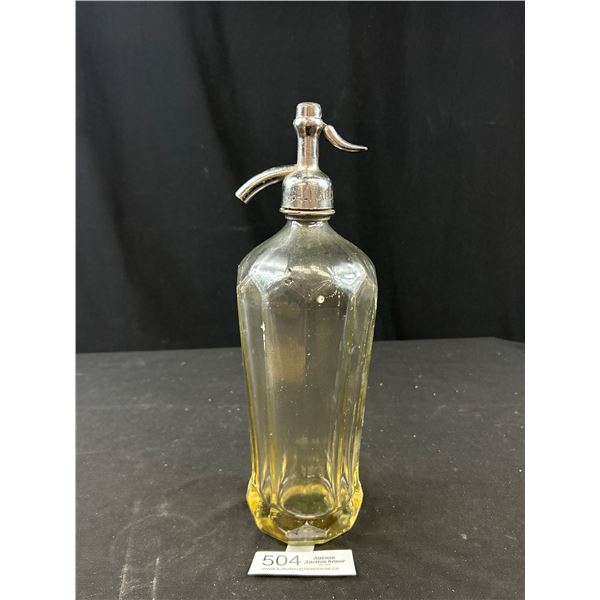 Nice Art Deco Nhei Bottling Company Seltzer Bottle