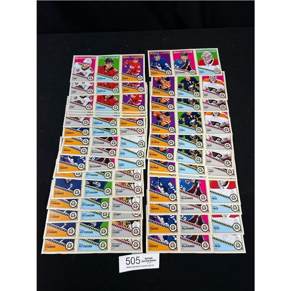 Large Lot of O-Pee-Chee Uncut Trading Cards, Conner McDavid, ETC