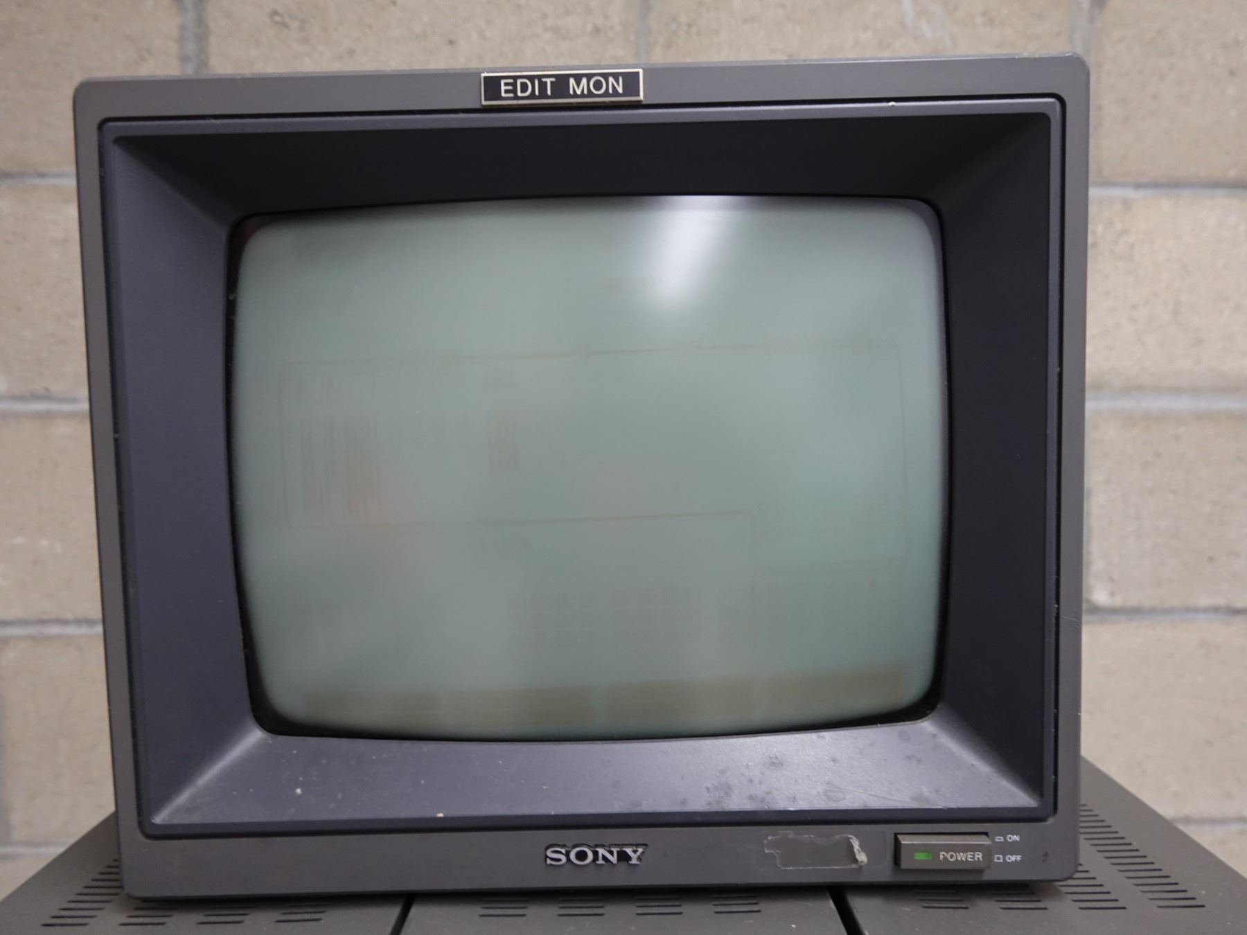 Trinitron Display Sony CPD-121 Character Display & PVM-5310 Trinitron Color Video Monitor ...