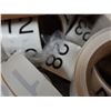 Image 8 : Multiple Shipping Tags, Clips, Number Stickers, etc