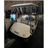 Image 2 : E-Z-GO White  2-Seater Golf Cart w/ Rear Seat/Storage (does not run, needs repair) pickup by appoint