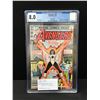 Image 1 : MARVEL COMICS NO.227 THE AVENGERS CGC GRADED 8.0