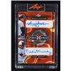 Image 1 : LEAF SPORTS HEROES DUAL SIGNED CARD REGGIE JACKSON AND EDDIE MURRY