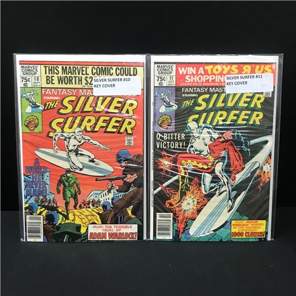 LOT OF 2 FANTASY MASTERPIECE COMICS #10 AND #11 - MARVEL COMICS