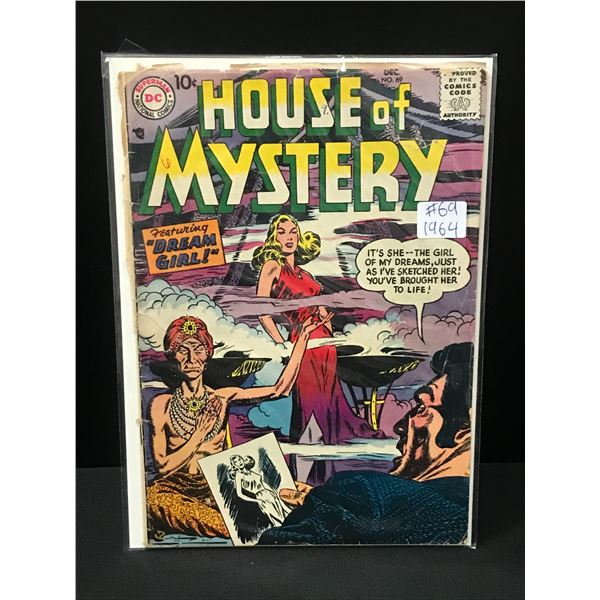 DC COMICS NO.69 HOUSE OF MYSTERY