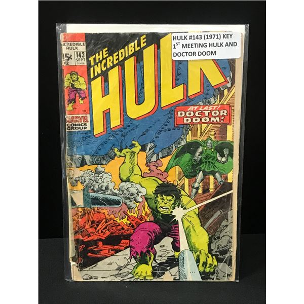 MARVEL COMICS NO.143 THE INCREDIBLE HULK