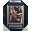 Image 1 : Wayne Gretzky and Gordie Howe Autographed Framed 8x10 Photo Edmonton Oilers Beckett