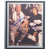Image 2 : Wayne Gretzky and Gordie Howe Autographed Framed 8x10 Photo Edmonton Oilers Beckett