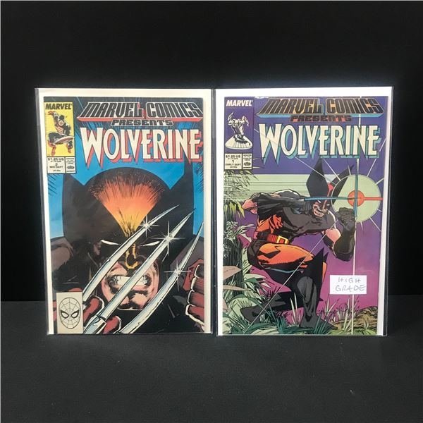 LOT OF 2 WOLVERINE COMICS NO.1 AND NO.2 (MARVEL COMICS)