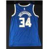Image 1 : GIANNIS ANTETOKOUNMPO SIGNED MILWAUKEE BUCKS JERSEY - KB COA