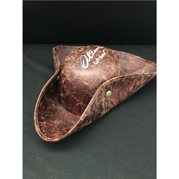 ORLANDO BLOOM SIGNED 'PIRATES OF THE CARRIBEAN' HAT WWOC COA