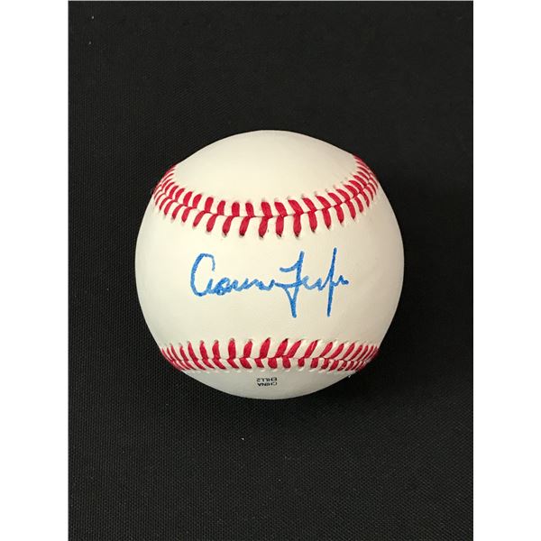 AARON JUDGE SIGNED BASEBALL WITH COA