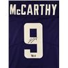 Image 2 : J.J. MCCARTHY SIGNED VIKINGS JERSEY ACE COA
