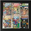 Image 1 : LOT OF 6 THE INFINITY GAUNTLET COMICS (MARVEL COMICS)