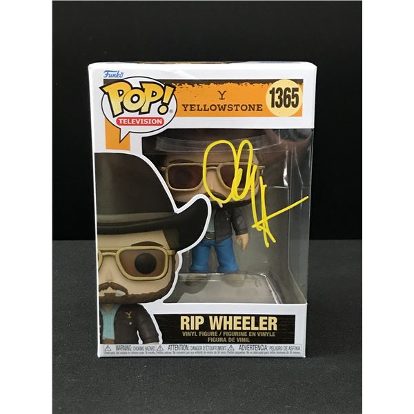 COLE HAUSER SIGNED RIP WHEELER FUNKO POP - KB COA