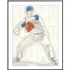 Image 1 : Nolan Ryan Autographed 16x20 Lithograph Photo Texas Rangers #174/500 Beckett