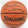 Image 1 : GEORGE GERVIN SIGNED AND ICEMAN INSCRIBED BASKETBALL (BECKETT COA)