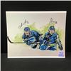 Image 1 : CHRIS TANEV AND ADAM GAUDETTE SIGNED PRINT GCG HOLO