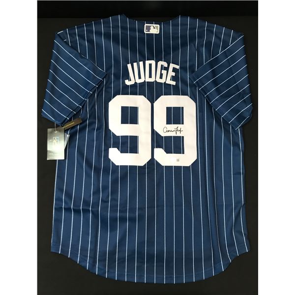 AARON JUDGE SIGNED NEW YORK YANKEES JERSEY - ACE COA