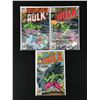 Image 1 : LOT OF 3 THE INCREDIBLE HULK COMICS (MARVEL COMICS)