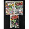 Image 1 : LOT OF 3 THE INCREDIBLE HULK COMICS (MARVEL COMICS)