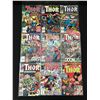Image 1 : LOT OF 9 THE MIGHTY THOR COMICS (MARVEL COMICS)