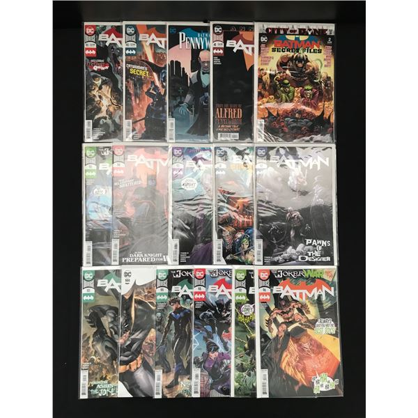 LOT OF 16 BATMAN COMICS (DC COMICS)