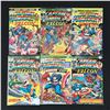 Image 1 : LOT OF 6 CAPTAIN AMERICA COMICS (MARVEL COMICS)