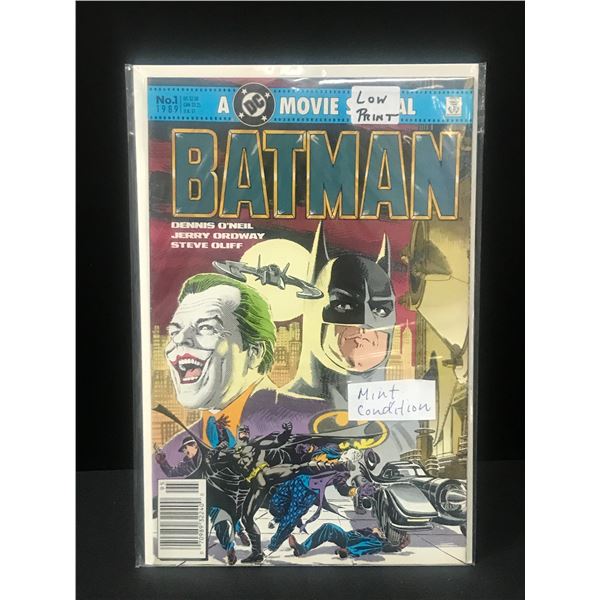 DC COMICS NO.1 BATMAN A MOVIE SPECIAL