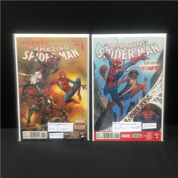 LOT OF 2 SPIDERMAN COMICS (MARVEL COMICS)