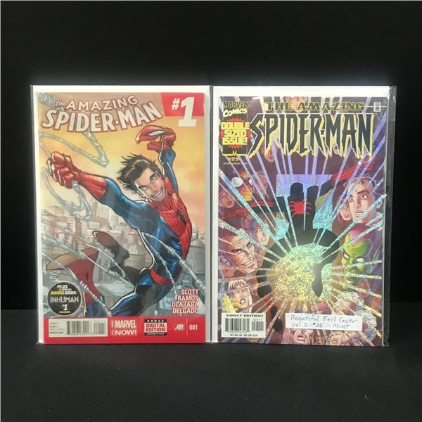 LOT OF 2 SPIDERMAN COMCIS (MARVEL COMICS)