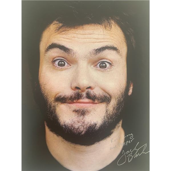 Jack Black signed photo