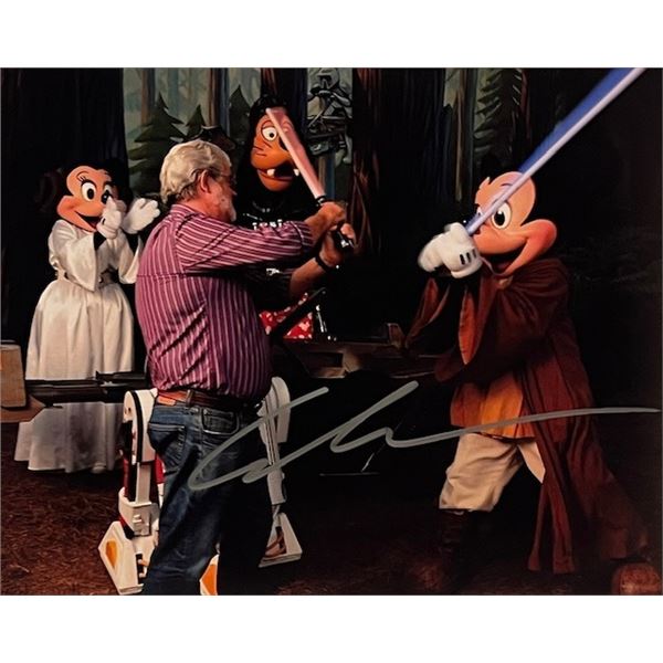 Star Wars George Lucas signed photo