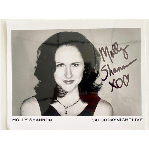 SNL Molly Shannon signed photo