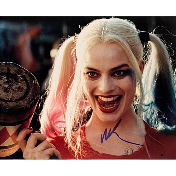 Suicide Squad Margot Robbie Signed Photo
