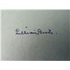 Image 1 : Lillian Gish original signature