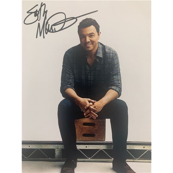 Seth MacFarlane signed photo