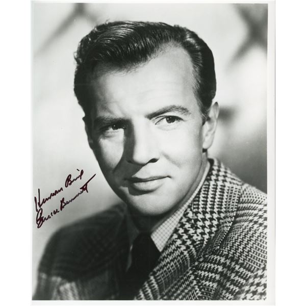 The Last Outpost Bruce Bennett signed photo