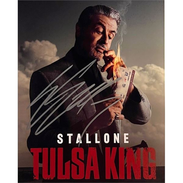 Tulsa King Sylvester Stallone Signed Photo