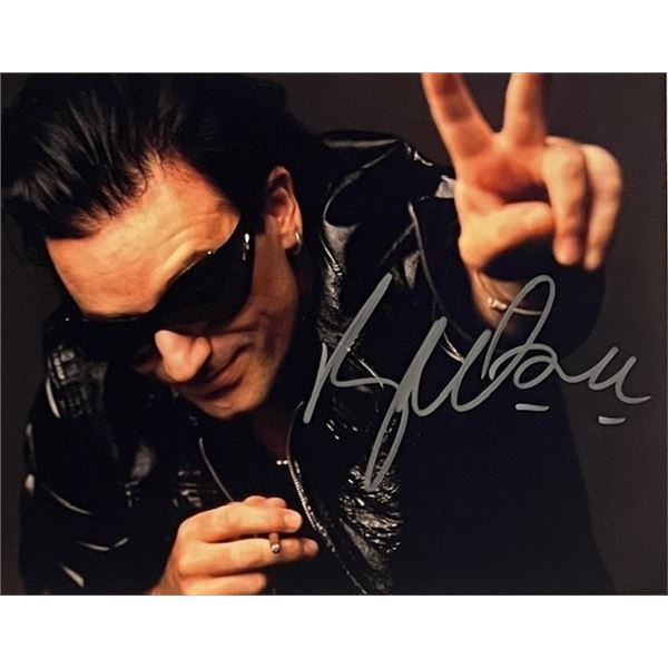 U2 Bono Signed Photo